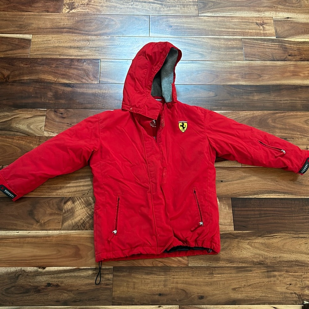Kids Ferrari winter coat